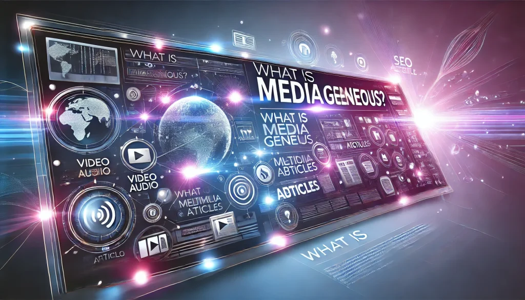 What is MediaGeneous?