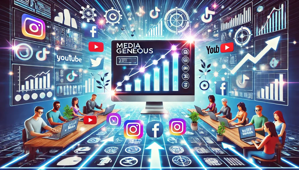 Why is MediaGeneous a great site for growing your social media?